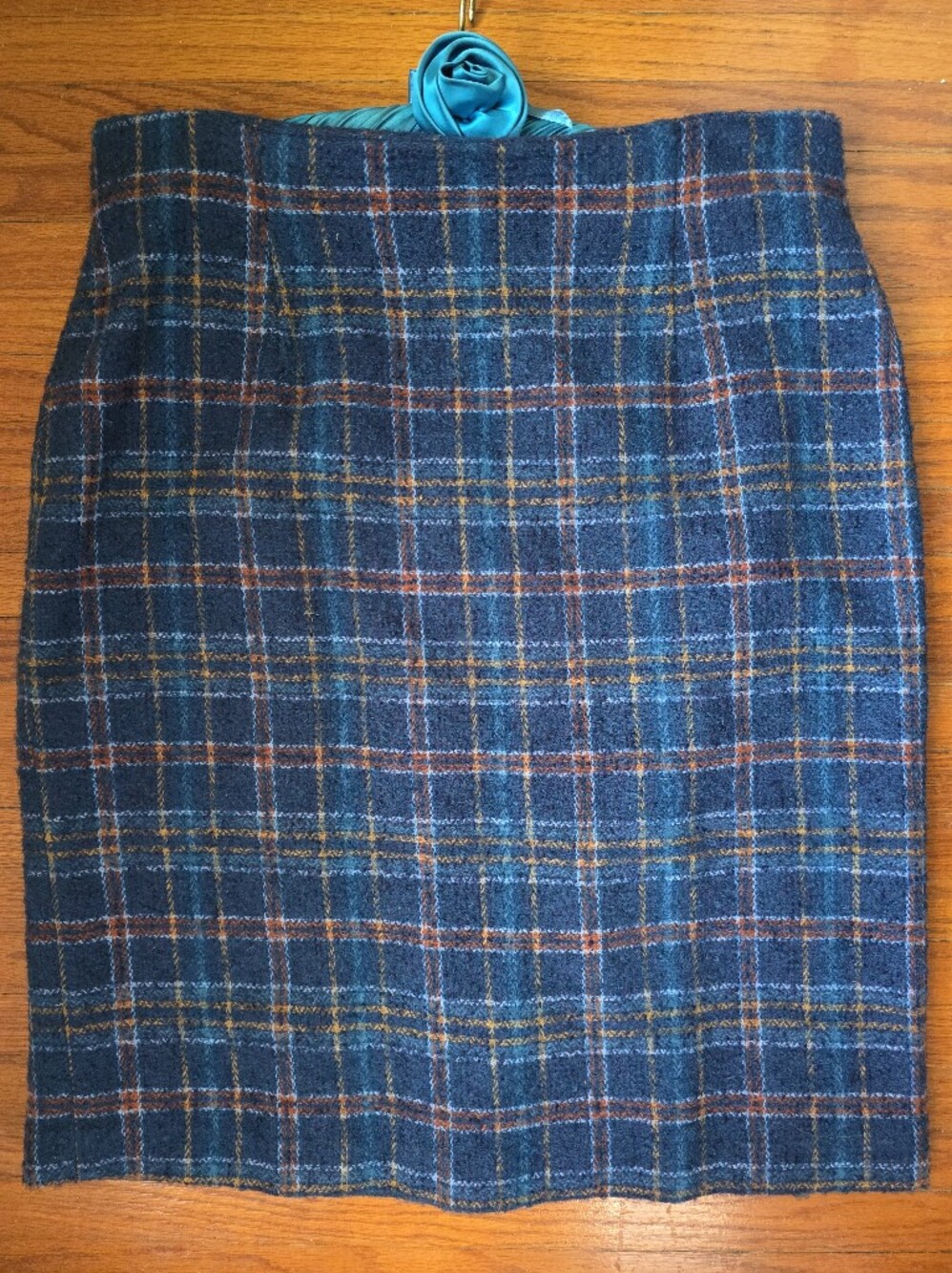 Pendleton Wool Blend Plaid Skirt 12 Fully Lined Classic Fall Academia NWOT Trad